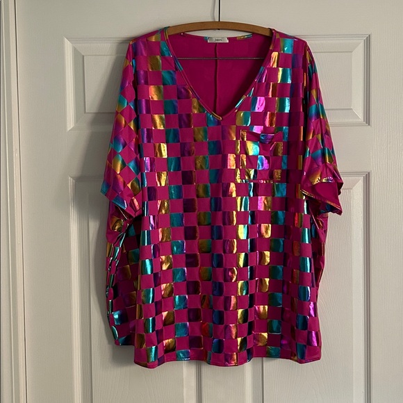 JODIFL Tops - JODIFL Fuchsia Top